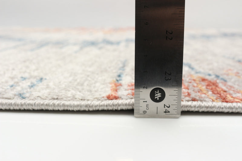 Vera Sun Ivory/Blue Area Rug - 7'10\" x 10'5\"