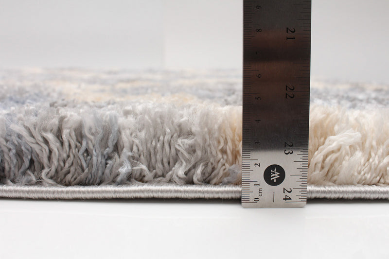 Dimity Grey/Light Blue Area Rug - 7'10\" x 10'2\"