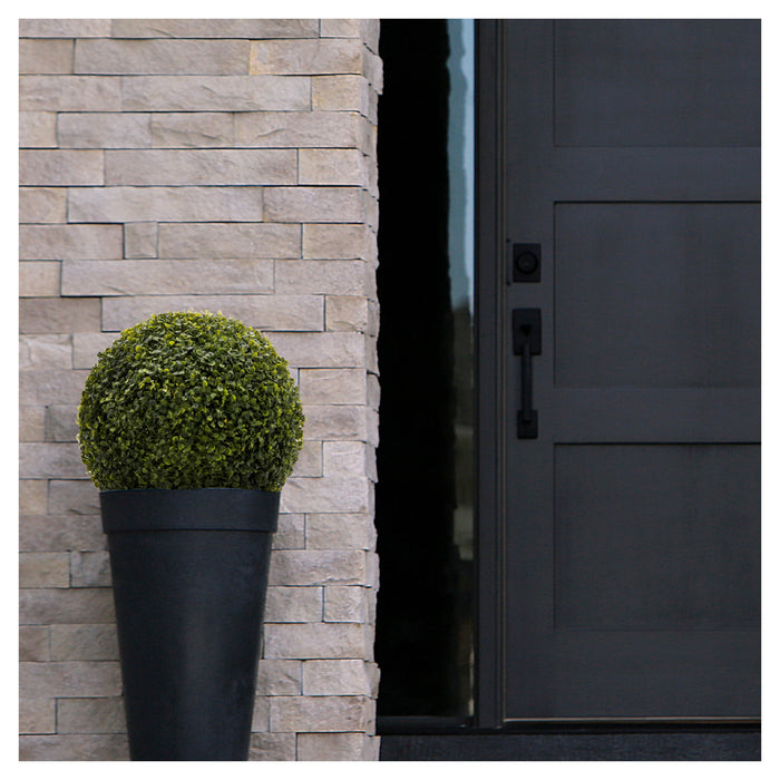 Artificial Boxwood 13\" Foliage Ball 2  Pieces