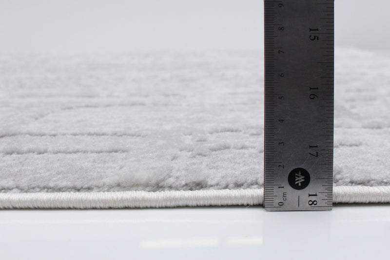 Jewel Light Grey Area Rug - 3'11\" X 5'7\" 