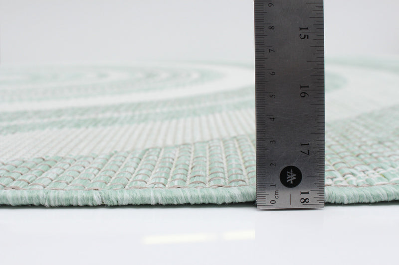 Neisha Modern Mint Rug 6'7\" X 9'6\" Area Rug