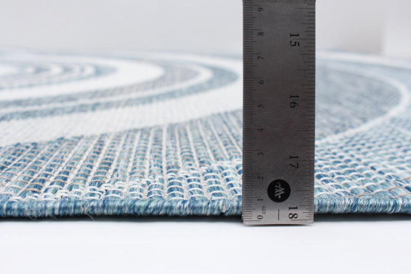 Neisha Modern Blue Rug 5'3\" X 7'3\" Area Rug