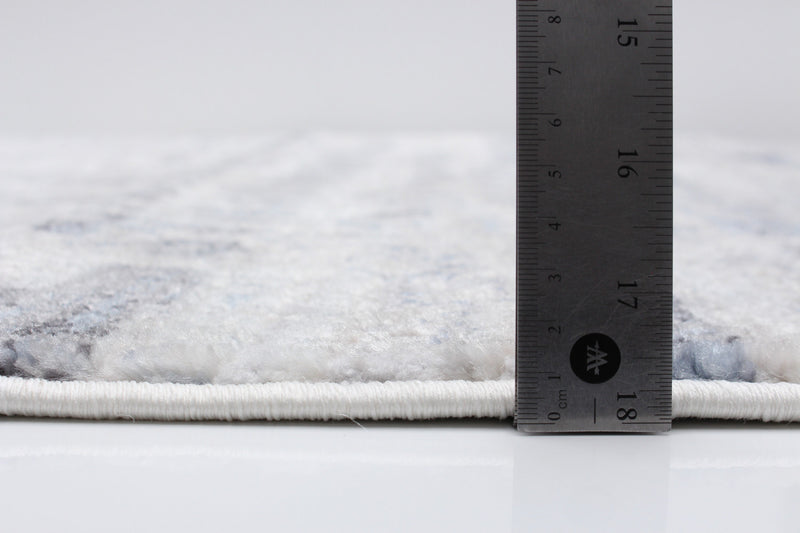 Trudel Light Blue Area Rug - 3'11\" X 5'7\" 