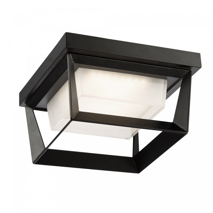 Waterbury 12 W LED Black Outdoor Flush Mount