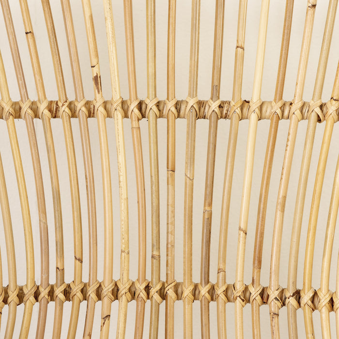 Balka Standard Rattan and Black Counter Bar Stool - Set of 2 