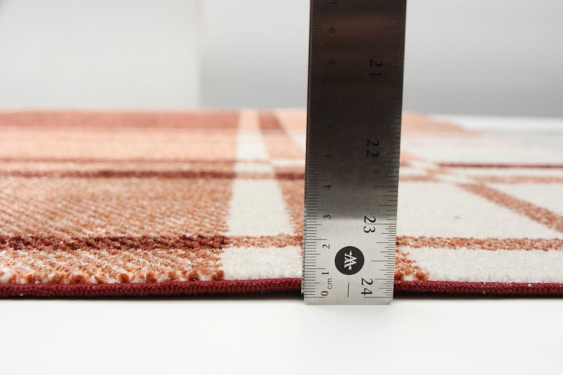 Roma Copper Machine Washable Area Rug - 6'0\" x 9'0\"