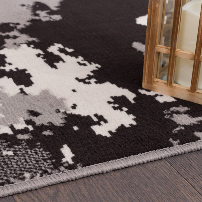 Rich Camo 3x5 Area Rug