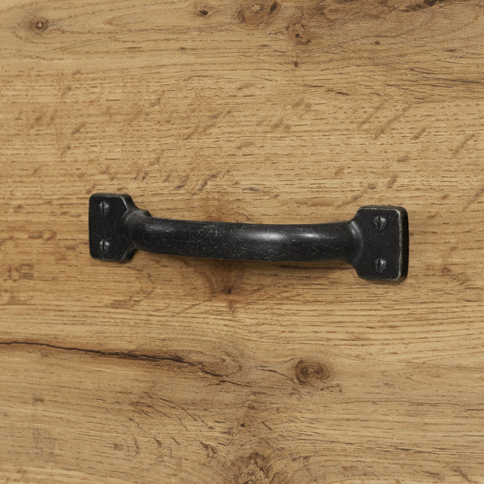 Tassio Desk with Keyboard Tray - Nordik Oak 