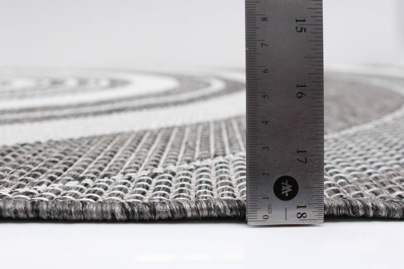 Neisha Modern Grey Rug 6'7\" X 9'6\" Area Rug