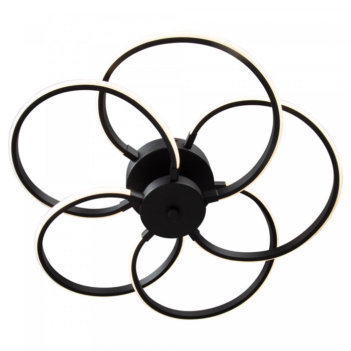 Equinox 30 W LED Black Flush Mount