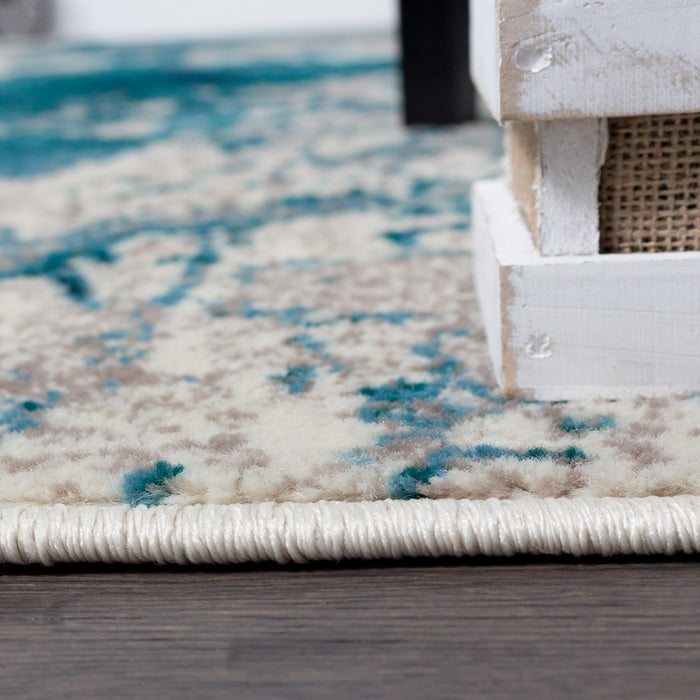 Sav Splash 3x5 Area Rug