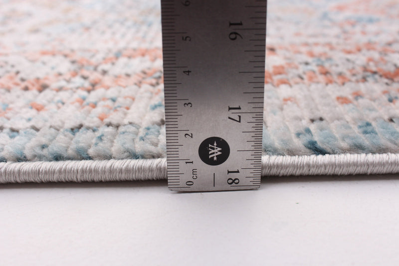 Leandra Copper/blue Rug 3'11\" X 5'11\" Area Rug