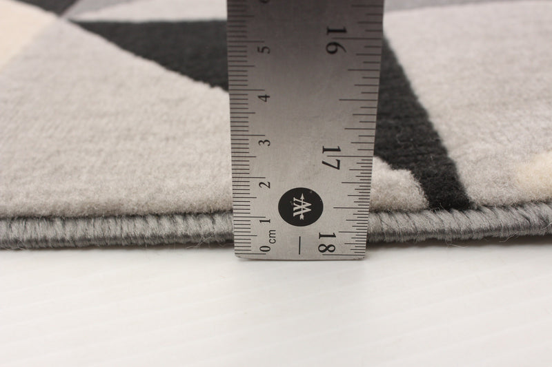 Nuria Black 2'8\" x 4'11\" Area Rug