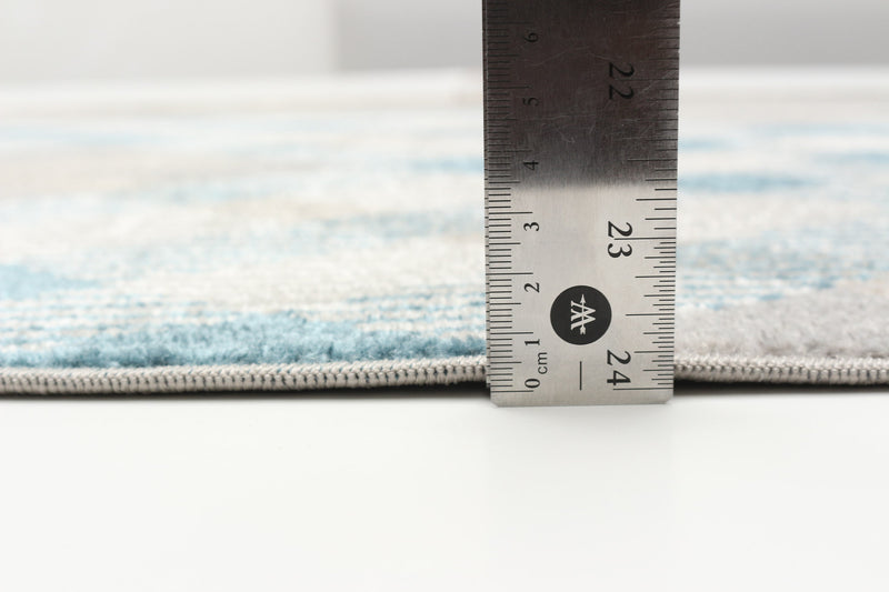 Kors Grey Machine Washable Area Rug - 2'6\" x 8'0\"