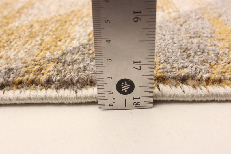 Korra Ivory / Gold 7'10\" x 10'2\" Area Rug