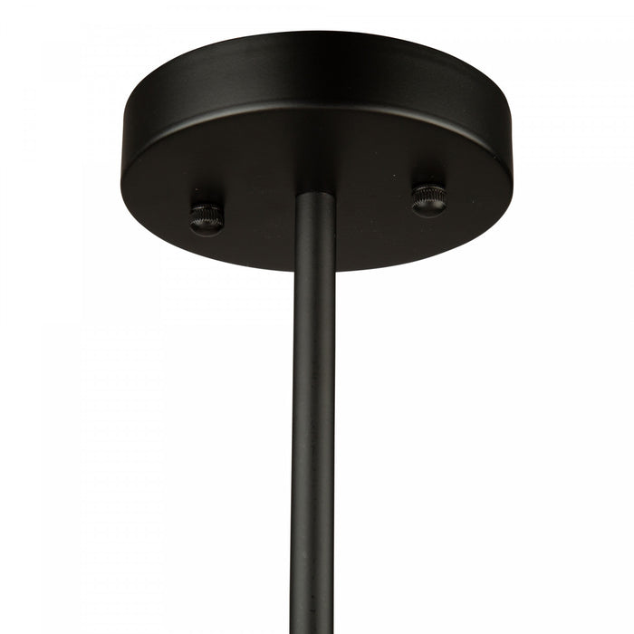 Perris 4-Light Black Pendant