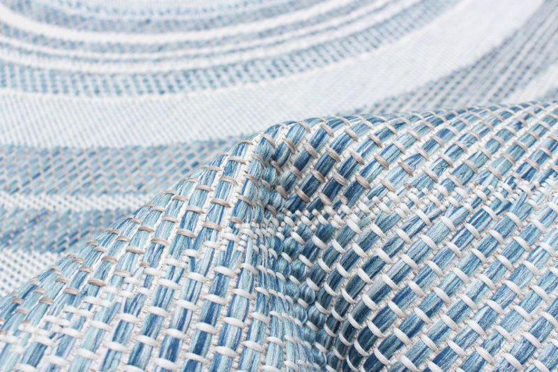 Neisha Modern Blue Rug 5'3\" X 7'3\" Area Rug