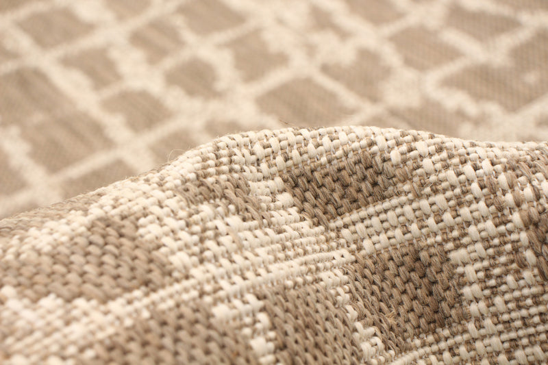 Sadie Safari Taupe-Champagne Area Rug - 5'3\" x 7'7\"