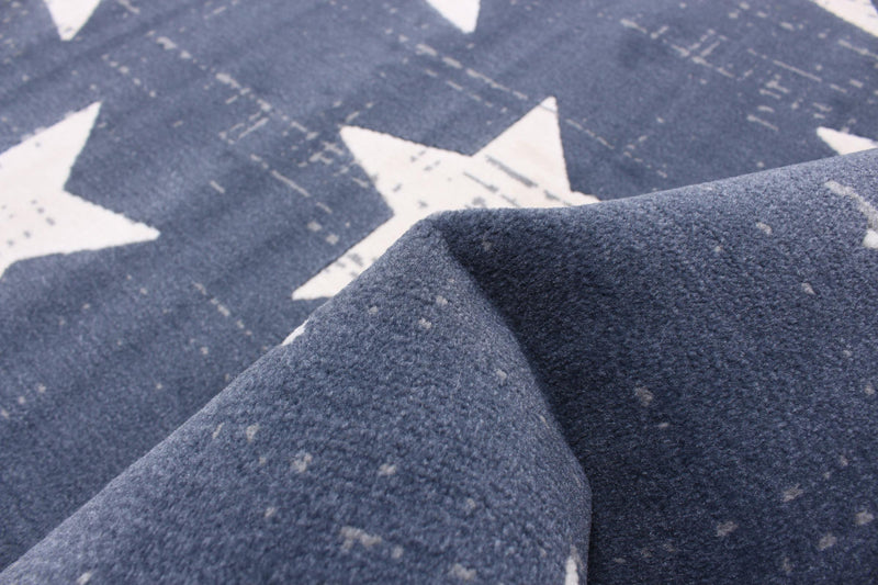 Ira Navy 5'3\" x 7'7\" Area Rug