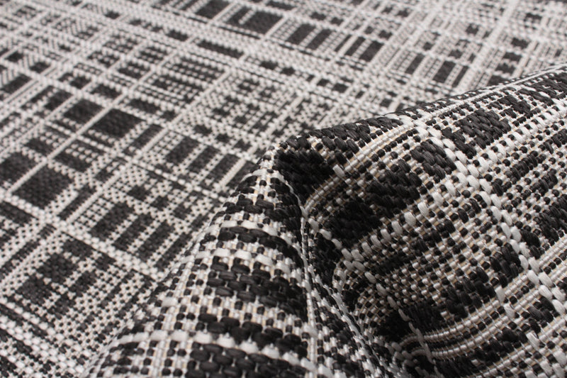 Panthea Black Area Rug - 2'2\" X 6'7\" 