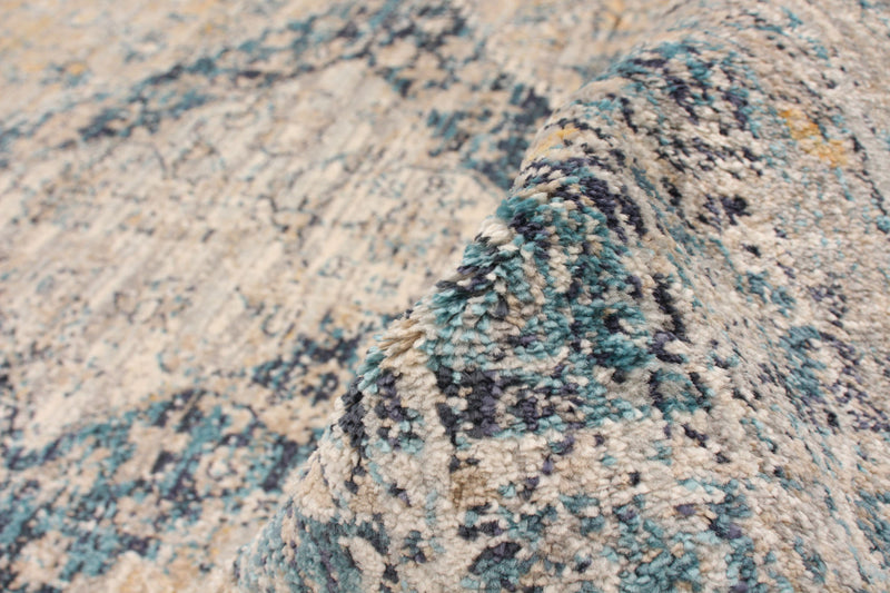 Bolivar Bijar Blue Area Rug - 5'0\" x 8'0\"