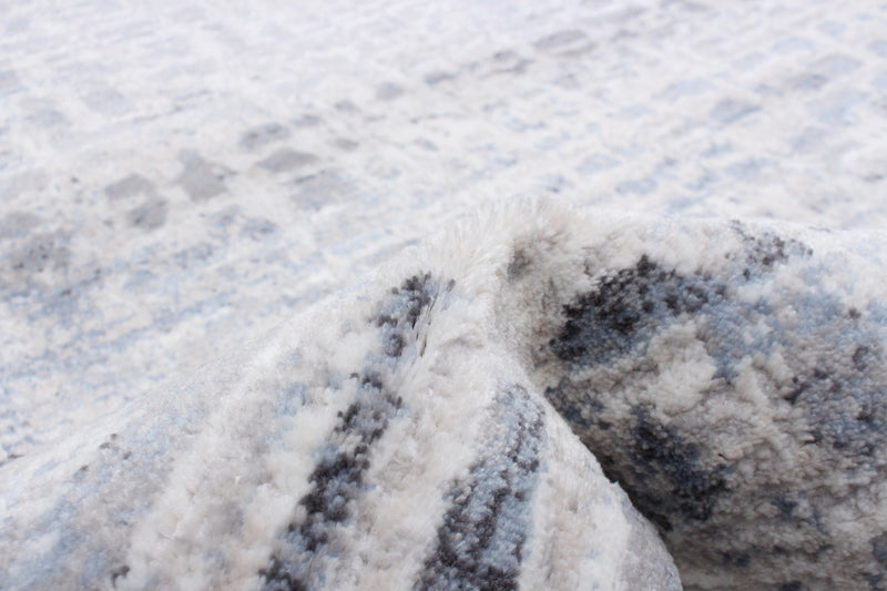 Trudel Light Blue Area Rug - 3'11\" X 5'7\" 