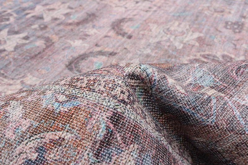 Boann Grey/blue Rug 5'3\" X 8'0\" Area Rug