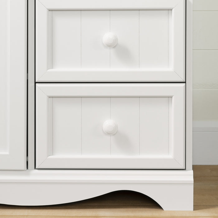 Savannah Armoire - Pure White