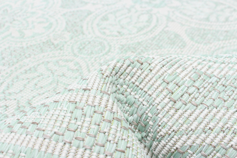 Neisha Traditional Mint Rug 6'7\" X 9'6\" Area Rug
