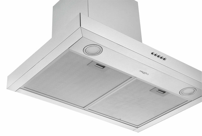Ancona 30\" Convertible Wall-Mounted Rectangular Range Hood - AN-1159