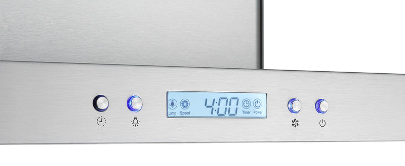 Ancona IRB636 36\" Island Stainless Steel Range Hood - AN-1407