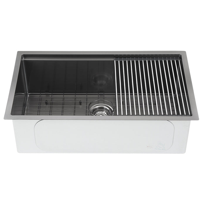 Ancona 32\" Undermount Kitchen Sink - AN-3356