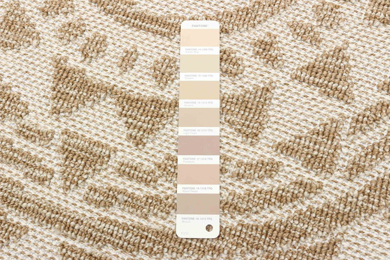 Simcha Taupe Area Rug - 8'0\" x 8'0\"