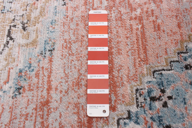 Zarita Copper Rug 6'7\" X 9'6\" Area Rug