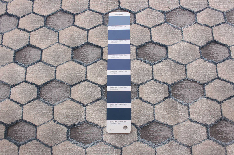 Ranger Grey/blue Rug 5'3\" X 7'3\" Area Rug