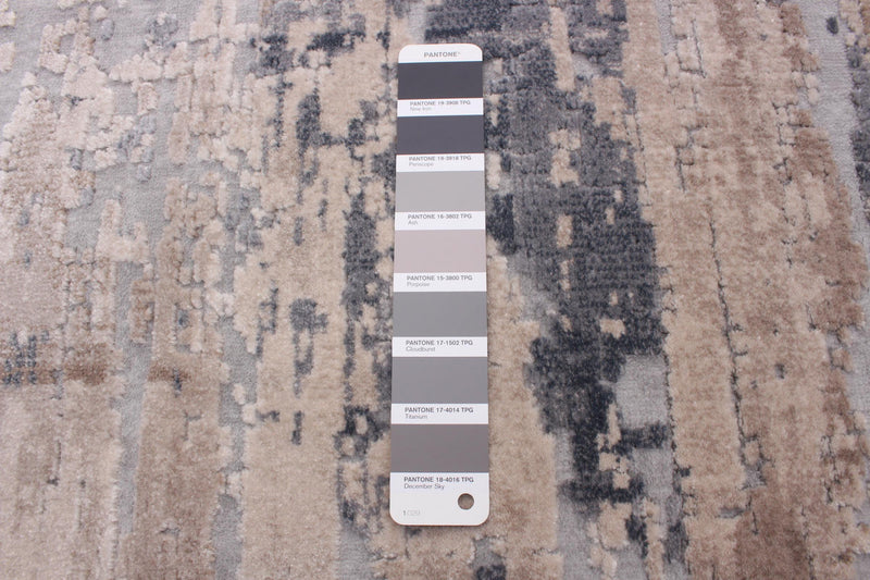Hanifah Grey Rug 6'7\" X 9'6\" Area Rug