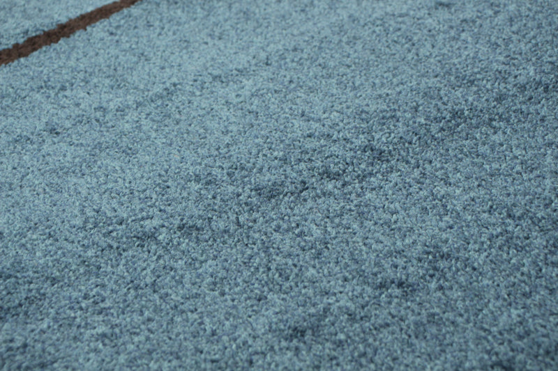 Carson Blue Area Rug - 3'11\" x 5'7\"