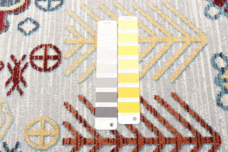 Gypsy Grey Machine Washable Area Rug - 3'0\" x 5'0\"