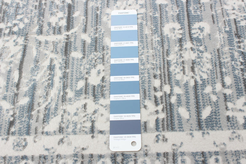 Shaleigh Cream, Grey Rug 6'7\" X 9'6\" Area Rug