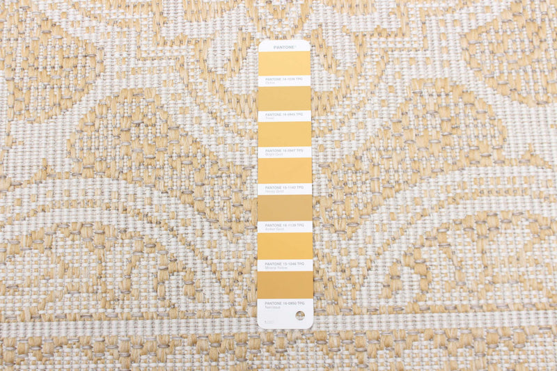 Neisha Traditional Gold Rug 6'7\" X 9'6\" Area Rug