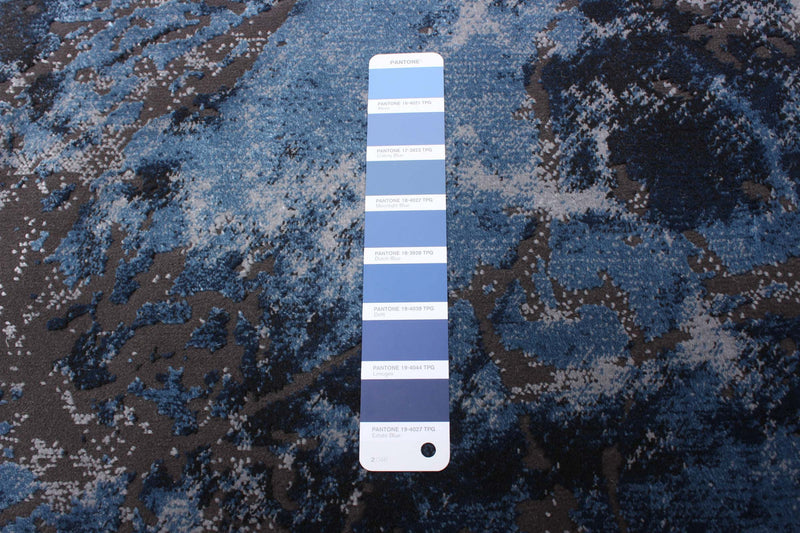 Blue Marble Area Rug - 8'0\" x 10'0\"