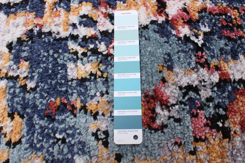 Paloma Vintage Blue Area Rug - 6'7\" x 9'6\"