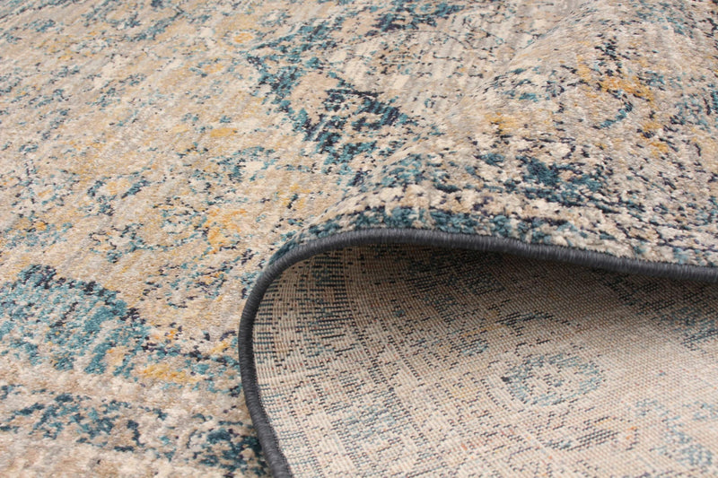 Bolivar Bijar Blue Area Rug - 5'0\" x 8'0\"