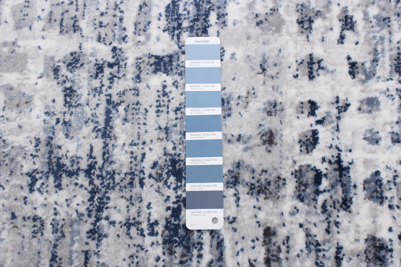 Trudel Blue Area Rug - 3'11\" X 5'7\" 