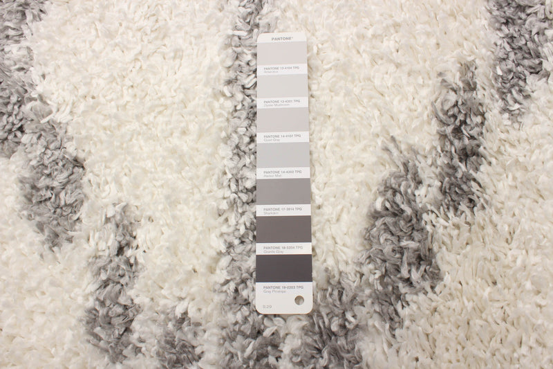 Helma Liv Cream Shag 3'11\" X 5'11\" Area Rug