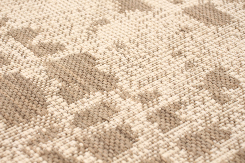 Sadie Safari Taupe-Champagne Area Rug - 7'10\" x 10'2\"