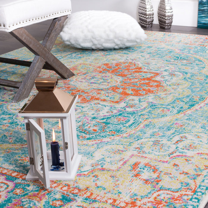 Sav Royal Turquoise 3x5 Area Rug