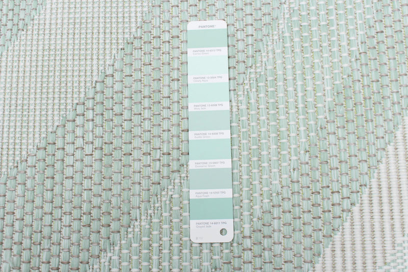 Neisha Modern Mint Rug 6'7\" X 9'6\" Area Rug