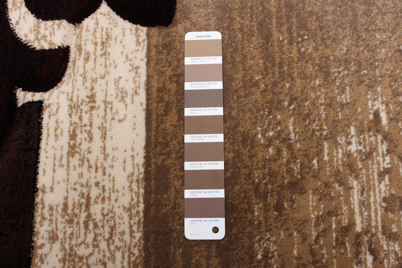 Neda Burgundy Area Rug - 6'7\" X 9'6\" 