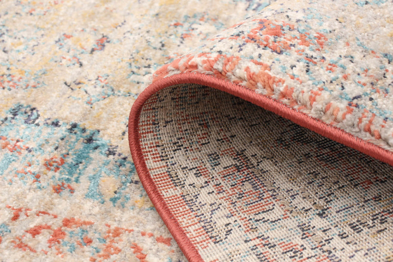 Bolivar Bijar Multi Colour Area Rug - 5'3\" x 7'6\"